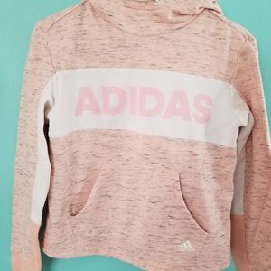 Ladies Adidas hooded sweatshirt.
